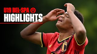 Highlights Belgium 0-0 Spain | #U19
