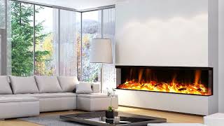 Senso Fireplaces Celsi Electriflame VR Commodus s1600 Electric Media Wall Fire