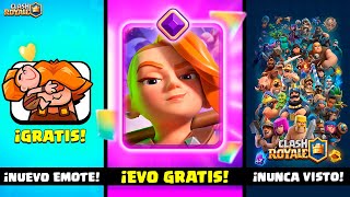 ¡EVOLUCiÓN \u0026 EMOTES GRATIS! ✅ 🎁 - noticias clash royale season 69