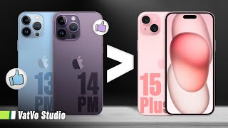 Khoan! iPhone 14 Pro Max và 13 Pro Max ĐÁNG MUA HƠN iPhone 15 Plus?