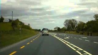 Road trip from Ballinasloe Co. Galway to Athlone Co. Westmeath