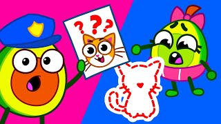 Rescue Wheels to the Rescue! 🚒🐱 | Find the Missing Cat with Pit & Penny 🥑