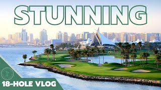 DUBAI CREEK GOLF CLUB // 18-Hole Vlog on a Championship Course!