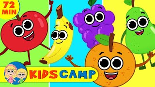 5 Cute Fruits + More Nursery Rhymes For Children by Kidscamp