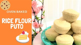 How to make Rice Flour Puto (Oven-Baked), soft and delicious.