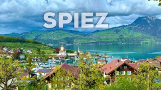 Spiez Switzerland | Walking Tour 4K