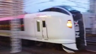 【130km/h】総武線 特急 成田エクスプレス 市川駅 #1