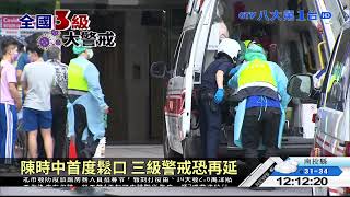 陳時中首度鬆口 三級警戒恐再延 八大民生新聞 2021052504