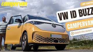 Sunshine on wheels! First review of the cool new VW ID Buzz electric campervan
