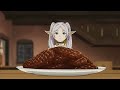 Frieren eats Meat with Fern and Stark | Frieren: Beyond Journey's End Episode 22 English Sub