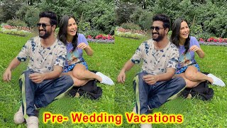 Katrina Kaif and Vicky Kaushal enjoying Pre - wedding Vacations before VicKat Grand Wedding Ceremony