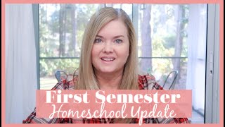 First Semester Quarter 2 Homeschool Update | 2021-2022 Homeschool Curriculum | Homeschool Mom