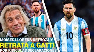 Moises Llorens de ESPN DEFIENDE a Messi y RETRATA a Gatti | Chilavert DESTROZA a Gatti por Messi