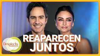 Aislinn Derbez y Mauricio Ochmann juntos en un divertido festejo | Despierta América | 24 feb