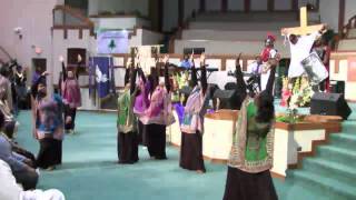 TSNBChurch: Ark of the Covenant dances to CALVARY by Richard Smallwood