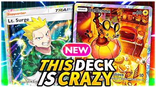 THE NEW Lt. Surge Deck BUFFS Just WIN!! - Pokemon Pocket