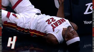 Jimmy Butler in SERIOUS PAIN after a Hard Landing on His Tailbone 😟