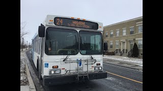 YRT Southbound Ride Video on 407 RETIRED Bus on route 24 Woodbine Avenue Part 1/3