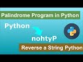 Reverse a String in Python in just one line of code | Reverse Words in a String Python