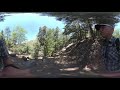 ernie maxwell scenic trail hike 360° vr video