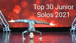 Top 30 Junior Solos 2021