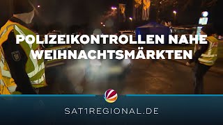 Polizei macht Jagd auf Alkoholsünder rund um Weihnachtsmärkte