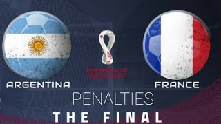 Argentina Vs France Full Penalty Shootout #fifa23 #football #fifa #argentina