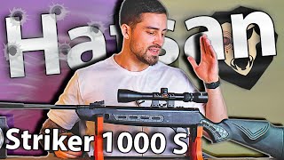 Hatsan Striker 1000S 4.5мм (3 Дж) видео обзор