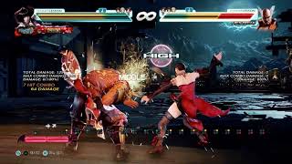 Tekken 7 Eliza 240(65+175) Combo Damage!!