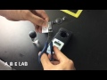 a u0026 e lab portable colorimeter operation video frequency demonstration