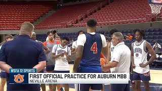 Auburn men's basketball holds season's first practice