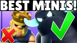 Clash Mini TIER LIST! BEST Minis for ANY Deck!