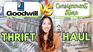 I Spent HOURS at a Goodwill and Consignment Store - Which Place Had Better Inventory?