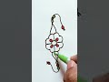 how to draw rakhi easy 💫 rakhi drawing easy and beautiful ❤️ art shorts rakhi