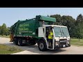 WM Mack LR Rear Loader Garbage Truck Packing Carted Recycling