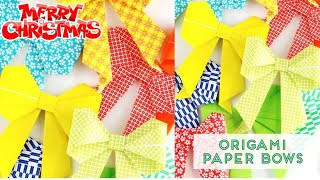 Papper bow/Christmas special /creative ideas saru.