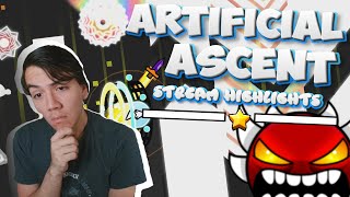 Artificial Ascent by Viprin & More STREAM HIGHLIGHTS | Geometry Dash