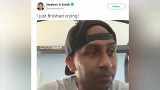 Steven A. Smith crying over the Knicks😂