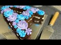 ALPHABET CAKE 'A' WITHOUT  'A' MOULD //TRENDING CAKE// Without  TEMPLATE