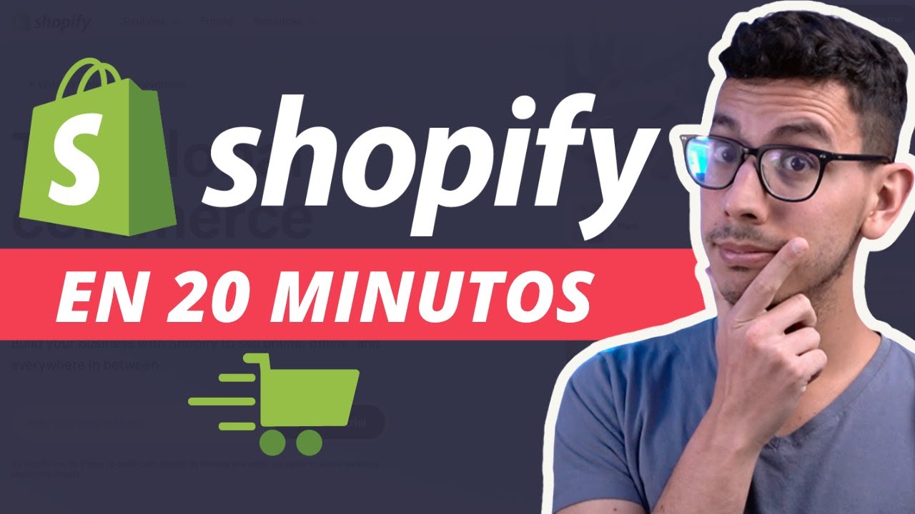 Crea Tu Tienda En Línea En 20 MINUTOS - Tutorial Shopify - YouTube