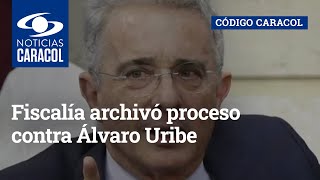 Fiscalía archivó proceso contra Álvaro Uribe en el que el denunciante era el actual mindefensa