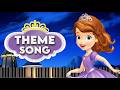 Sofia the First - Theme Song (Piano tutorial and Karaoke)