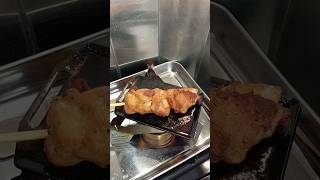 100均ミニ鉄板 【LAWSONグリルチキン赤とうがらし】焼く♪#焼鳥♯LAWSONグリルチキン♯Daisoミニ鉄板