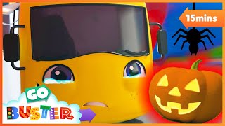 Spooky Halloween Don’t Be Scared Song | Go Buster | Baby Cartoons | Kids Videos | ABCs and 123s