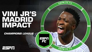 Is Vinicius Jr. Real Madrid’s MOST IMPORTANT player ahead of Benzema? | UCL reaction | ESPN FC