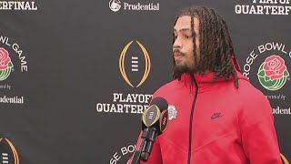 CB Jordan Hancock on what the team is doing to prepare for the Rose Bowl