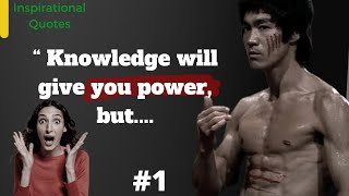 Bruce lee quotes that made him LEGEND | Bruce lee most power full quotes  #bestquotes