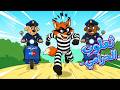 🦊🚨 الثَّعْلَب الحَرَامِي وِي وِي وِي شُرْطَة! 👮‍♂️🐿️ | أغنية أطفال كرتونية  | الشرطة تمسك الثعلب!