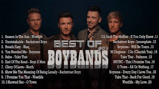 Westlife, Backstreet Boys, Boyzone, O Town, NZYNC, Boyz II Men, Moffats, Take That, Best Of Boybands