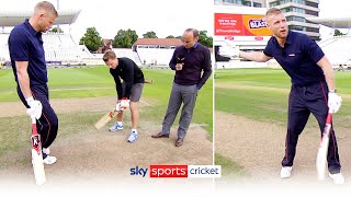 Jos Buttler vs Freddie Flintoff | Long range batting challenge! 🚀